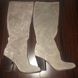 Michael gray suede boots